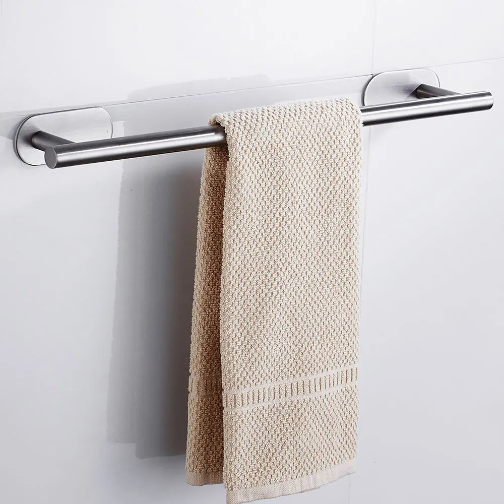 Towel Holder Stainless Steel Self Adhesive Towel Rail