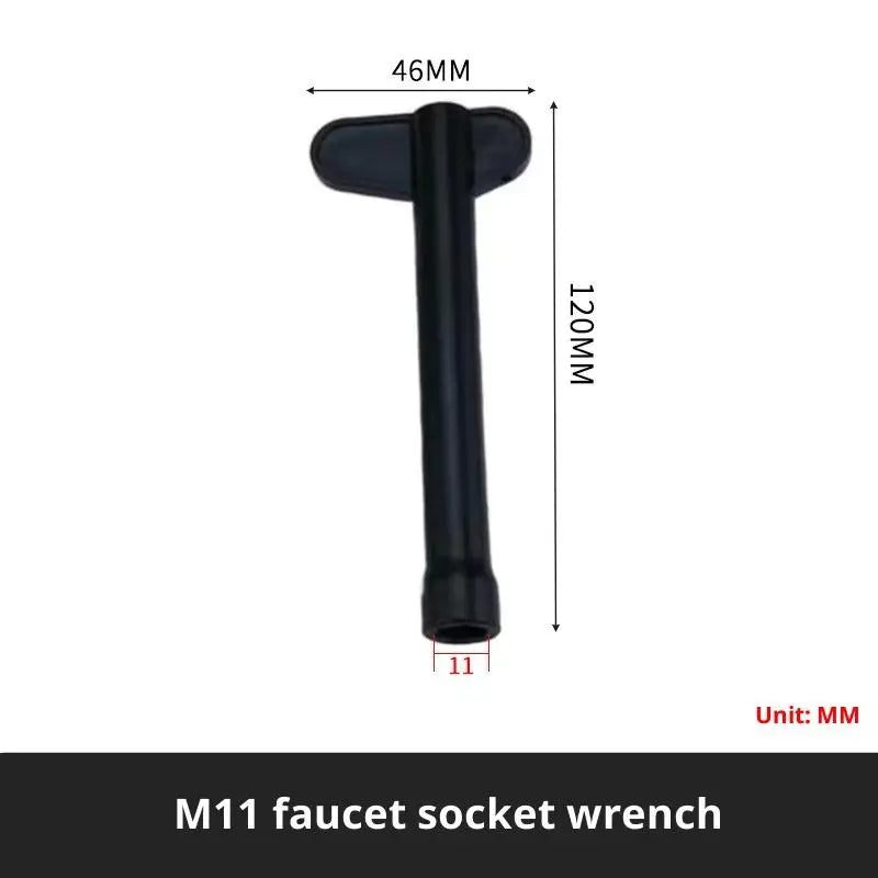 Plumbing Key 9/10/11/12mm Tap Wrench Flume Wrench Sink