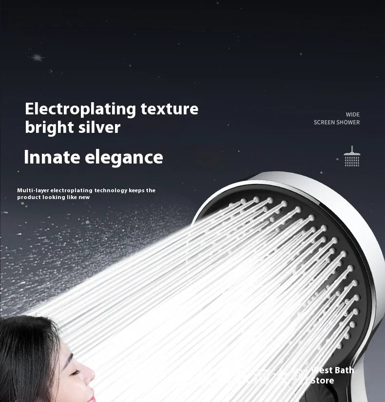 Super Pressurized Shower Top Spray Large Showerhead Bathroom