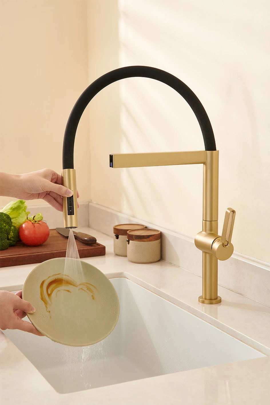Vgx Faucet Sink Faucets Rubber Pull Down Stream
