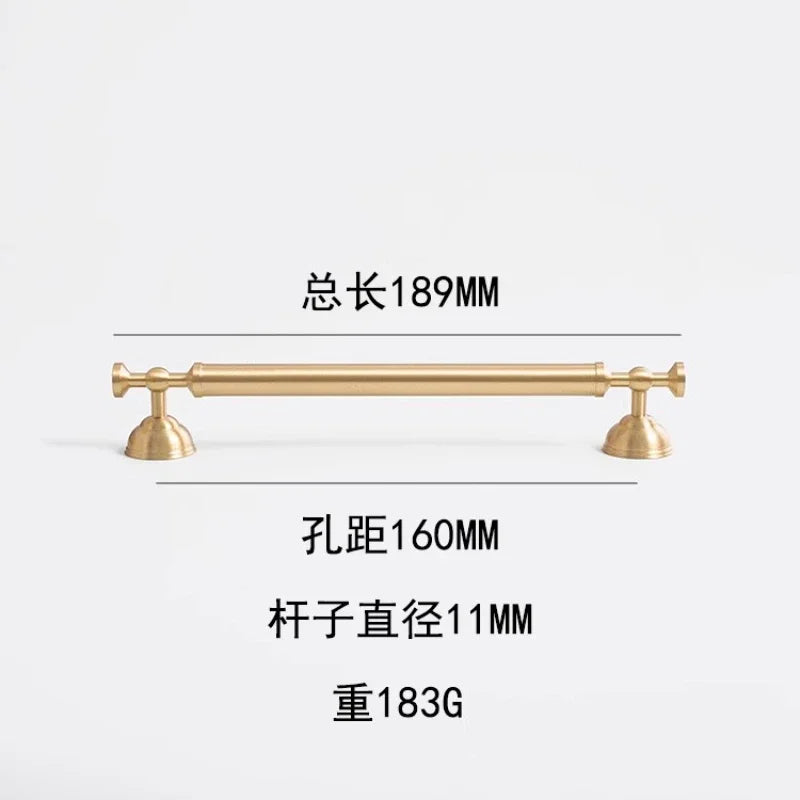 High End French Cabinet Handle Light Luxury Bathroom