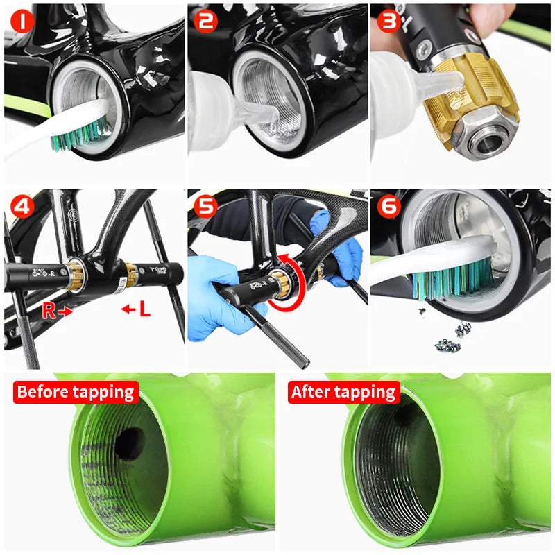 Muqzi Bottom Bracket Thread Tapping Bc 37 Mtb