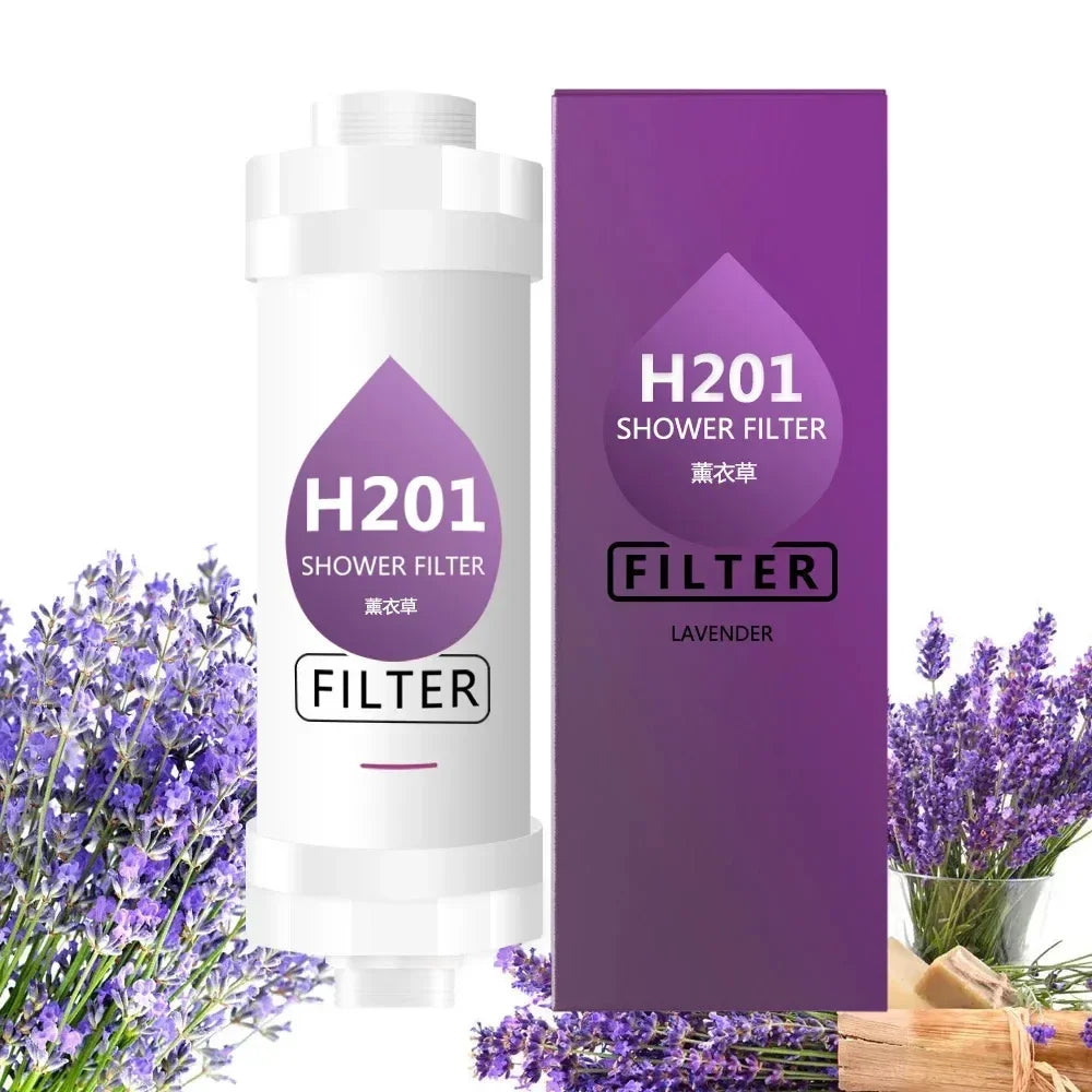 20pcs Scented Shower Head Filter Water Softener Removal