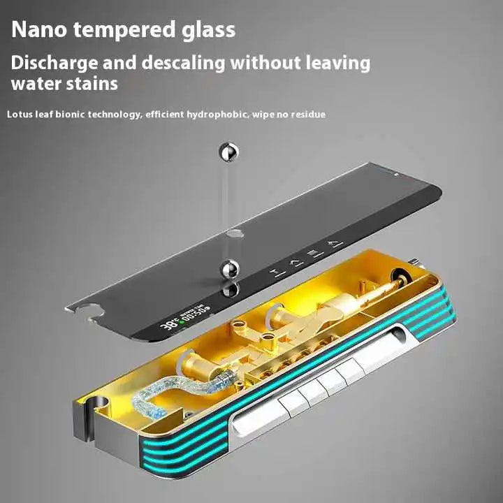 Spa Waist Spray Digital Bathroom Shower Ambient Lighting