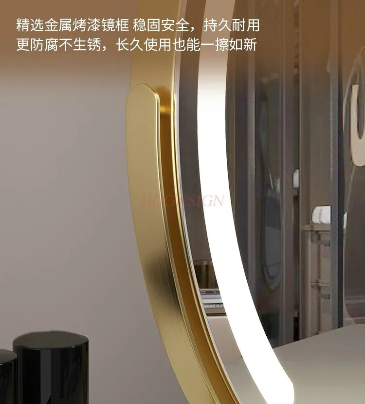 Led Makeup Mirror Lamp Desktop Intelligent Dressing Mirror