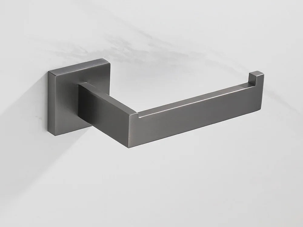 Gunmetal Stainless Steel Bathroom Accessorie Hardware Towel Rack