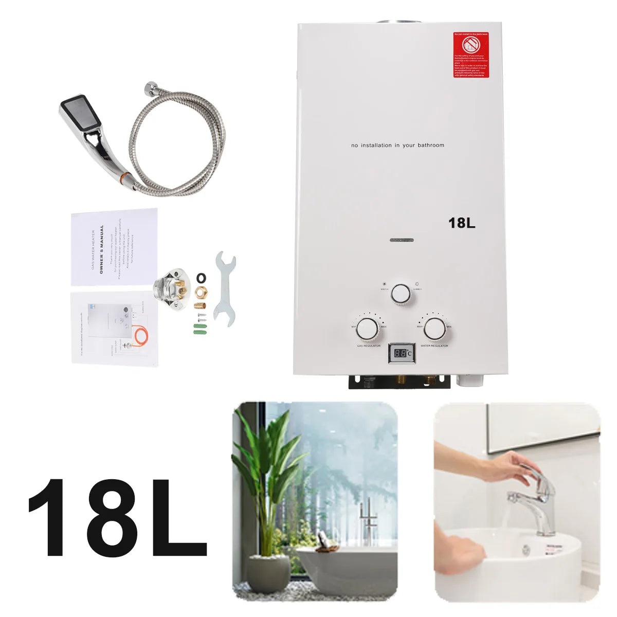 Water Heater Instant Gas Water Heater Propane Gas
