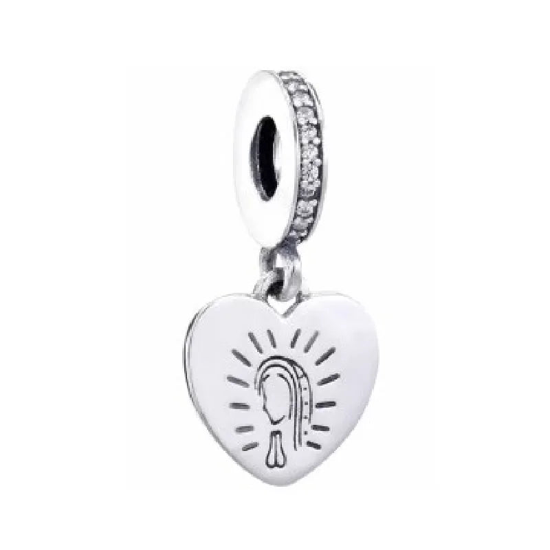 Original 925 Sterling Silver Medicine Cabinet Stethoscop Charm