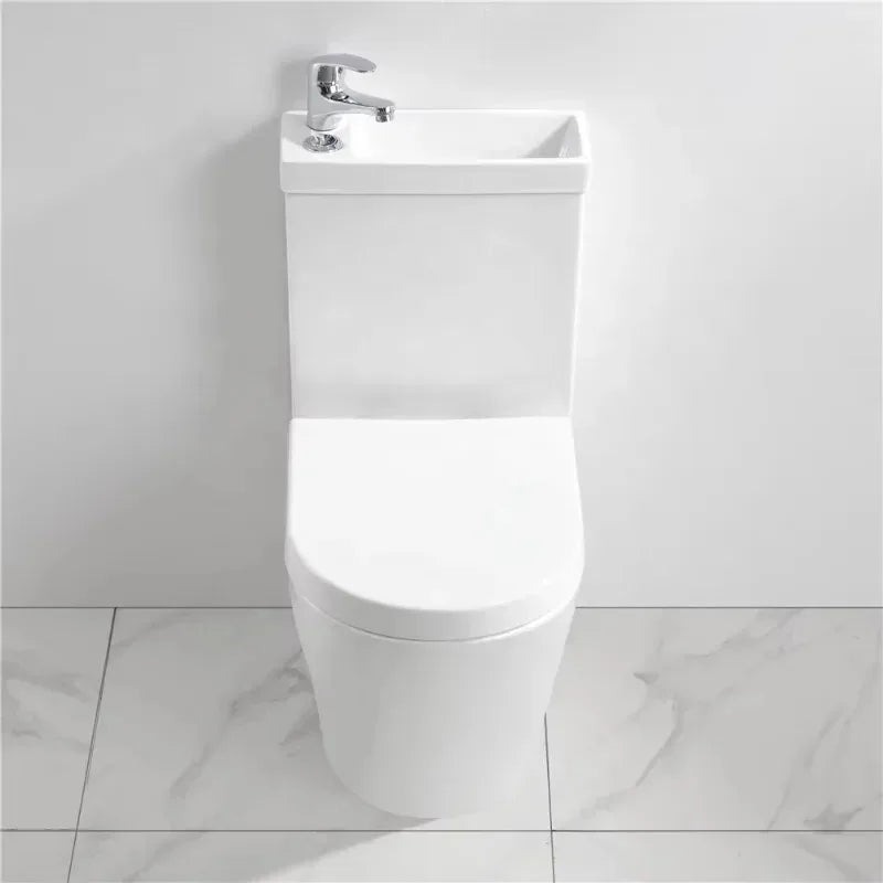 China 2in1 Sink Combined Washbasin Bathroom Toilet Space