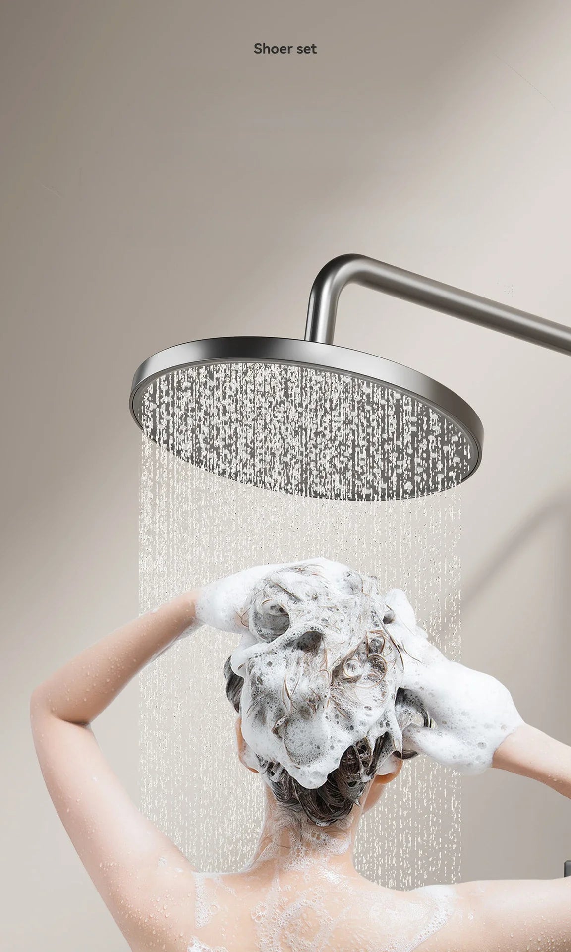 Knob Type Three Ways Water Outlet Sunflower Shower