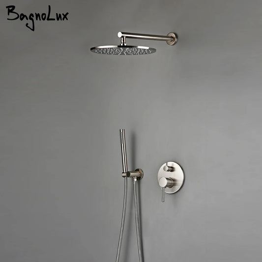 Bagnolux Shower Brass Drawing Concealed Wall Hanging Top