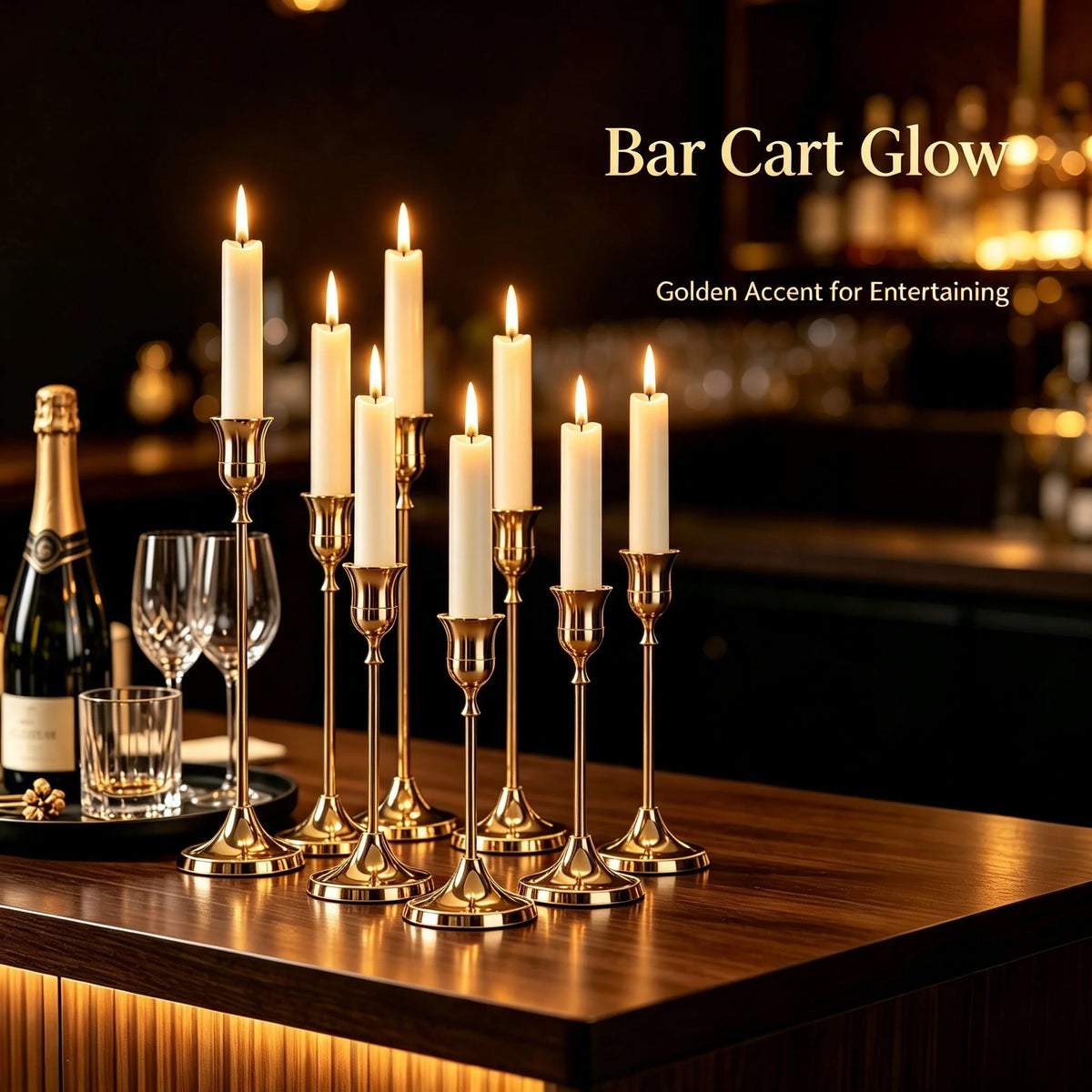 Wedding Decor Slim Stem Candle Holder Of Classic