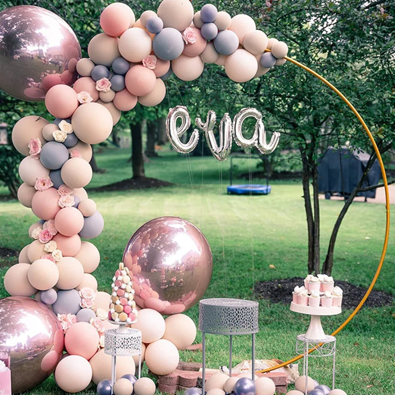 Metal Circle Stand Wedding Balloon Arch Round Balloon