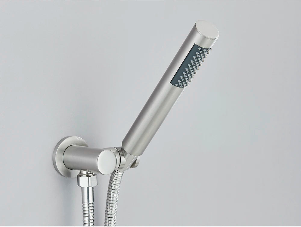Poiqihy Golden Handshower Head 150cm Stainless Steel Shower
