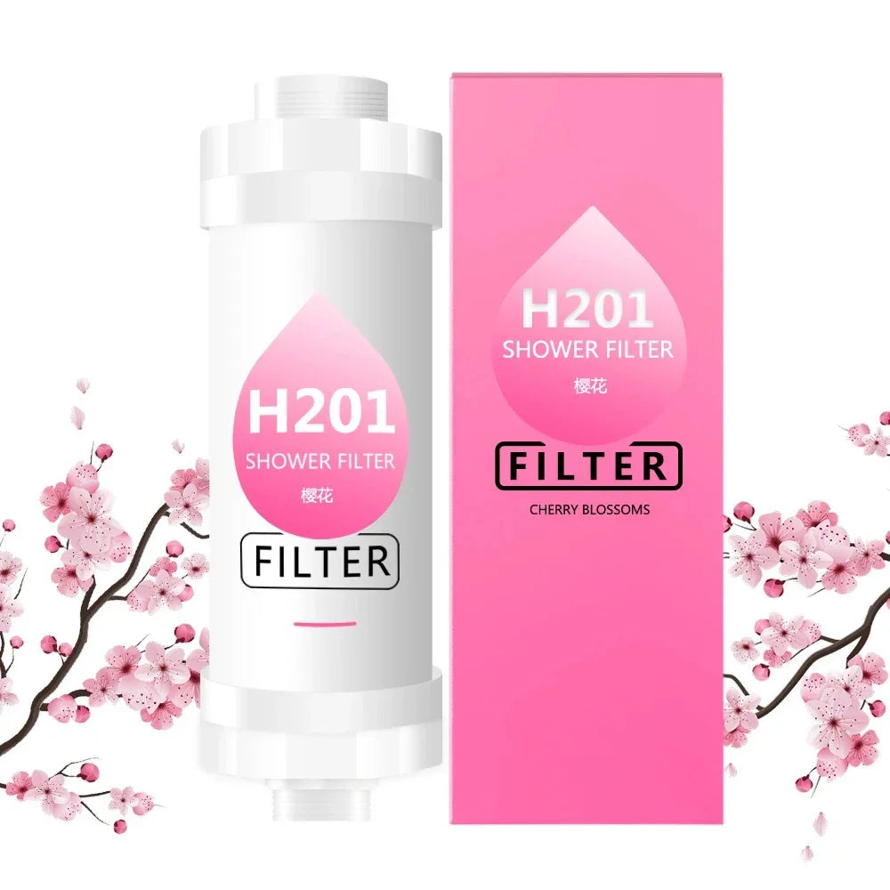 20pcs Scented Shower Head Filter Water Softener Removal