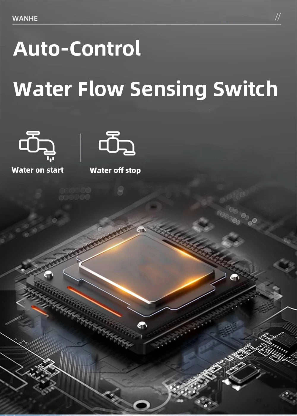 220v Digital Display Booster Pump Automatic Tap Water
