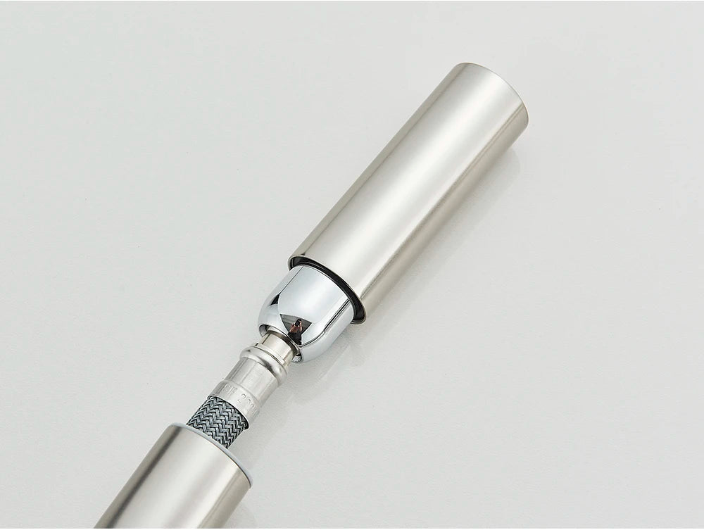 Brushed Gold Water Filter Faucet Dual Spout Pure