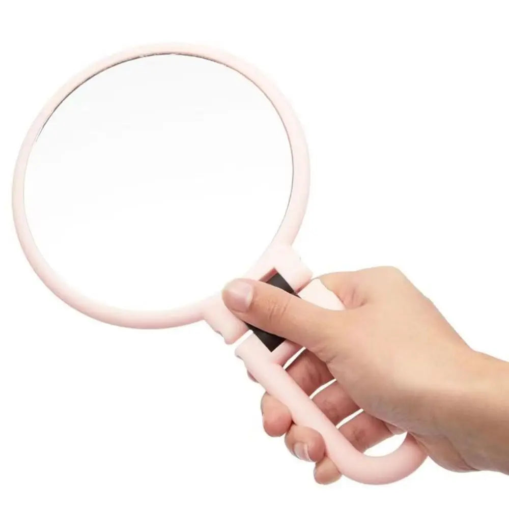 5/10/15x Handheld Mirror Rotation Adjustable Makeup Mirror Double