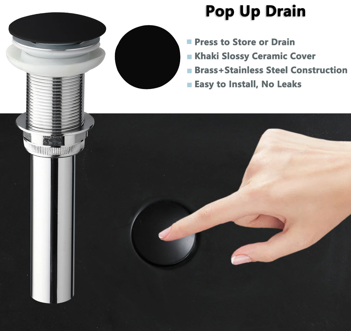 Kemaidi Bathroom Sink Vessel Sink Basin Above Counter
