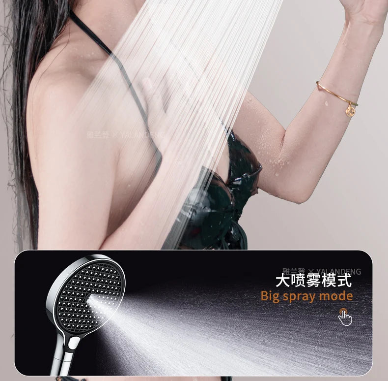 15cm Big Panel High Pressure Shower Head Filter