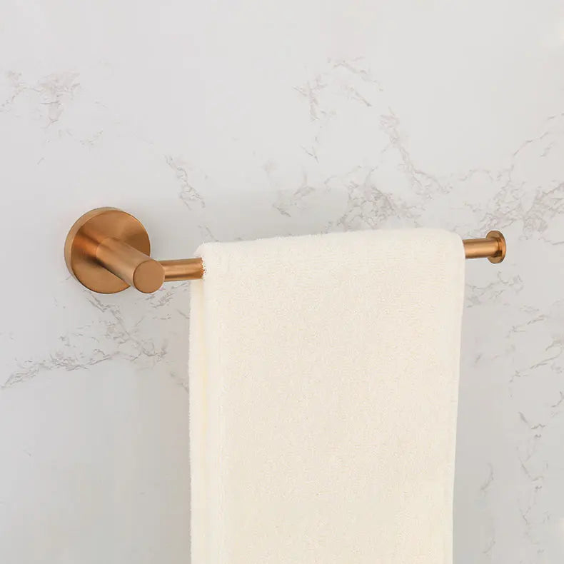 Bathroom Hardware 304 Stainless Steel Rose Gold Towel