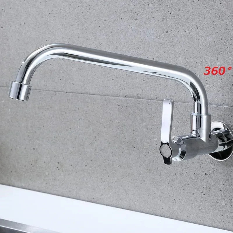 Wall Mount Cold Tap 360 Rotating Swivel Hole