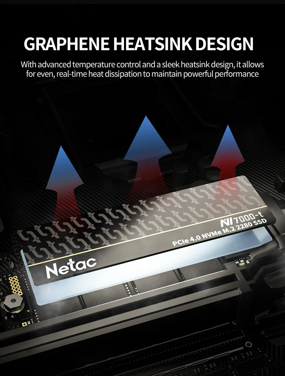 Netac Ssd 1tb Ssd Nvme M2 7400mb/S 512gb