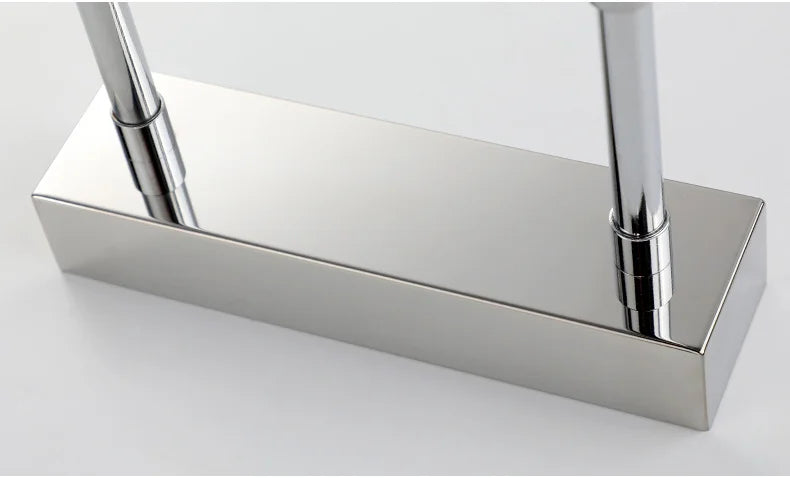 Led Simple Modern Waterproof Anti-Fog Retractable Mirror