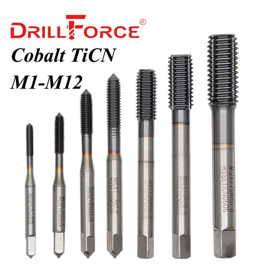 Drillforce Cobalt Screw Thread Tap Drill Bits Forming