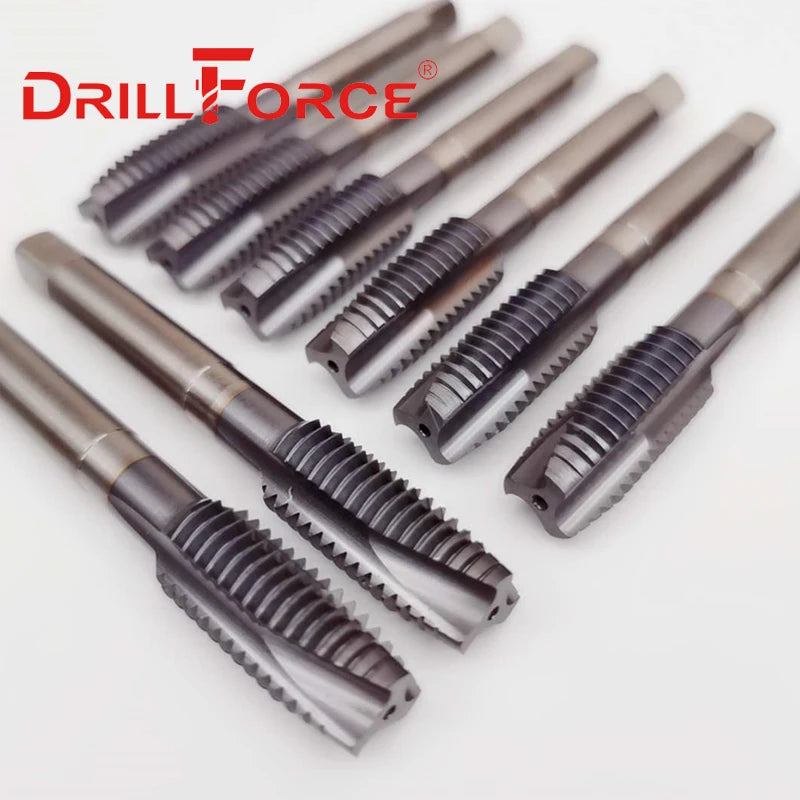 Drillforce Cobalt Screw Thread Tap Drill Bits Pointed