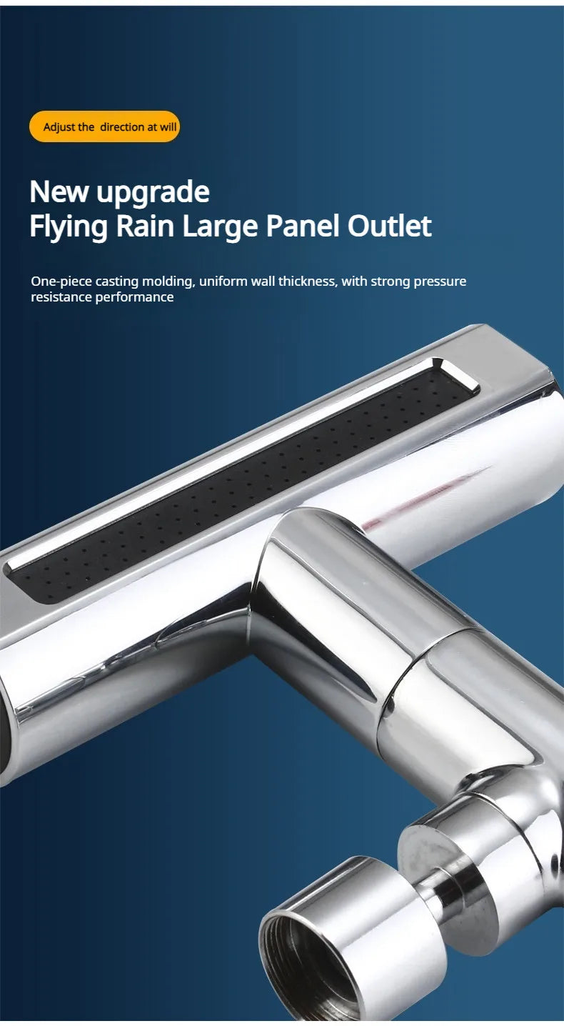 Sink Faucet Connector Sink Waterfall Faucet Splash-Proof Artifact
