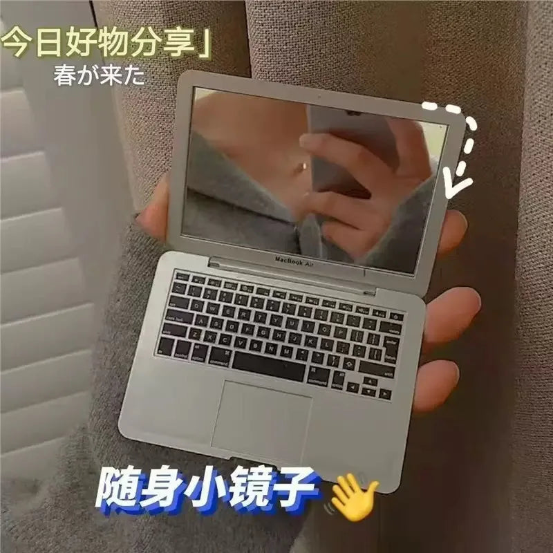 Creative Notebook Shaped Folding Compact Mirror Mini Pocket
