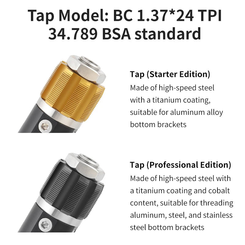 Muqzi Bottom Bracket Thread Tapping Bc 37 Mtb