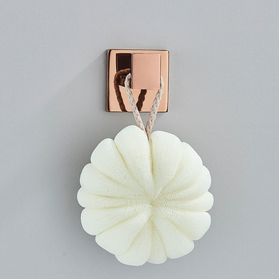 Bathroom Hardware Rose Gold Polish Shiny Bathrobe Hook