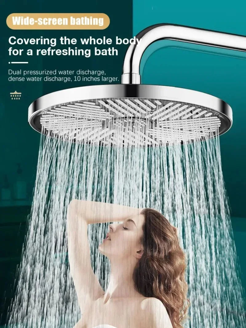 10 Inch Big Panel Rainfall Shower Head High