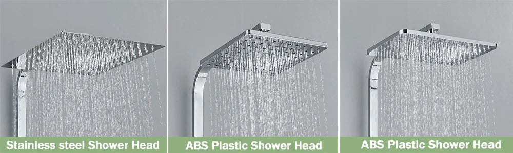 Rozin Rainfall Bathroom Shower Faucet Bidet Mixer Tap