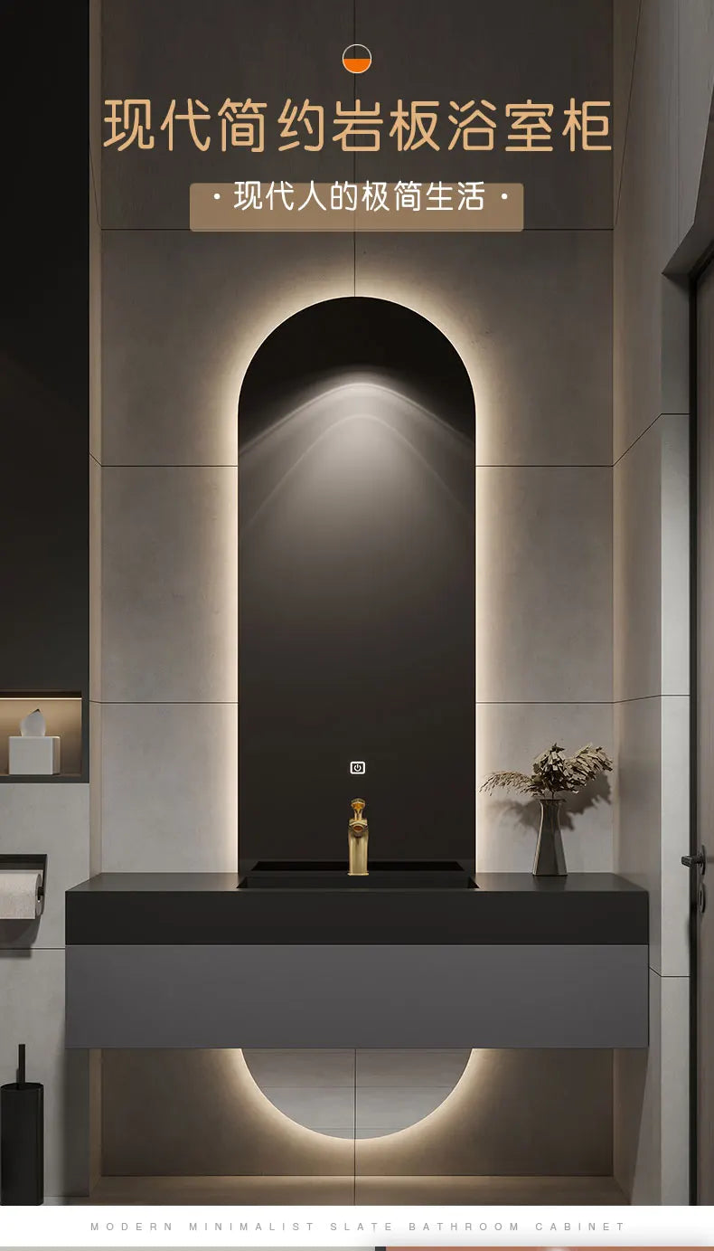 Designer Customized High-End Villa Light Luxury Rock Slab