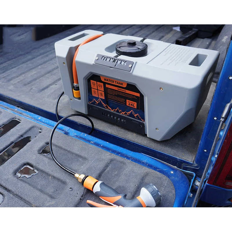 24l Electric Mounted Water Tank Large Capacity Camping