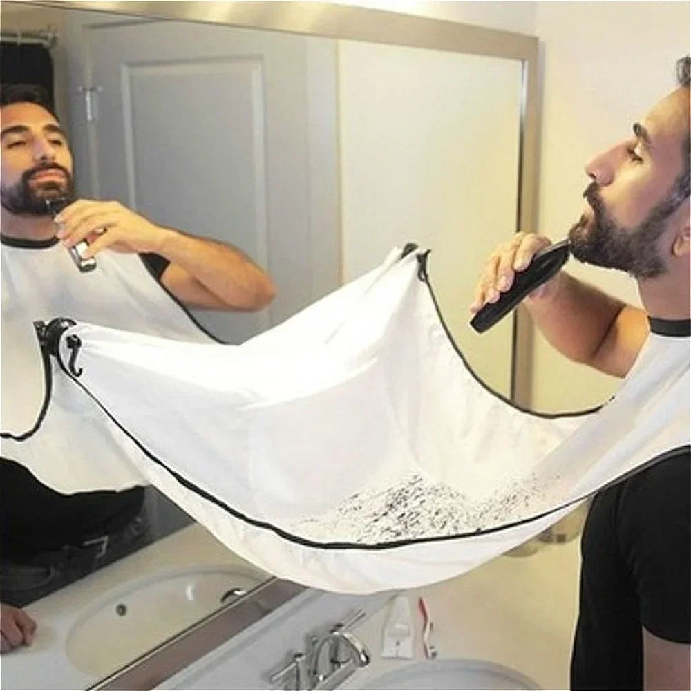 1pc Men Beards Shaving Aprons Creative Wall Mirror