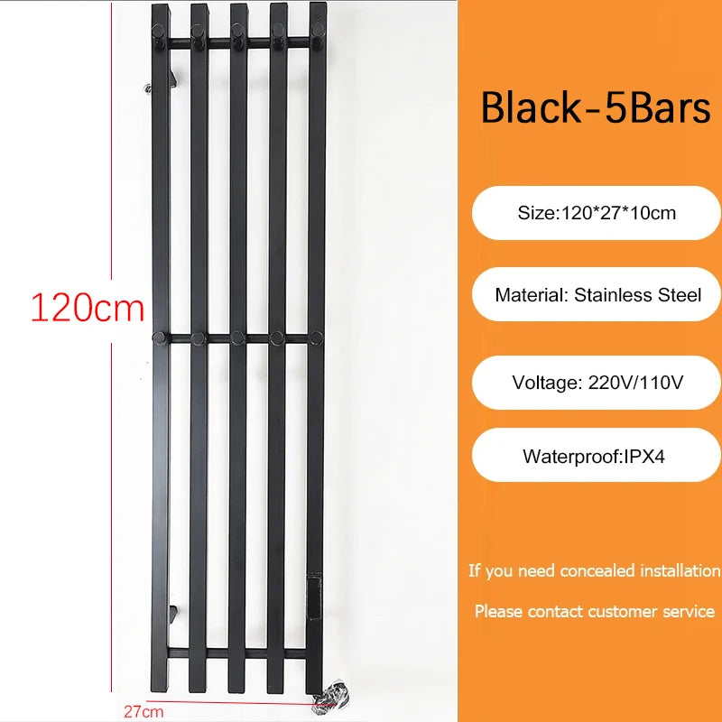 Electric Towel Rack Bathroom Towel Dryer Towel Radiator