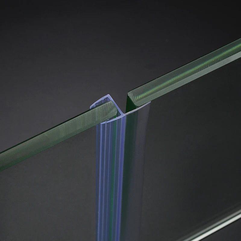 6/8/10/12mm Shower Screen Seal Strip Pvc Frameless Glass