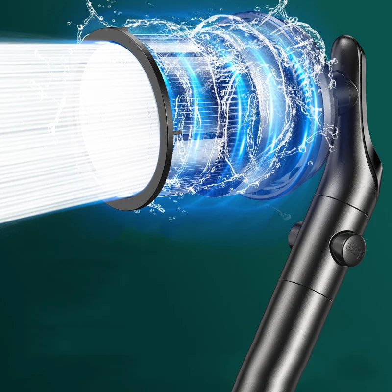 Handheld Overhead Shower Head Dual-Purpose Booster Shower Head