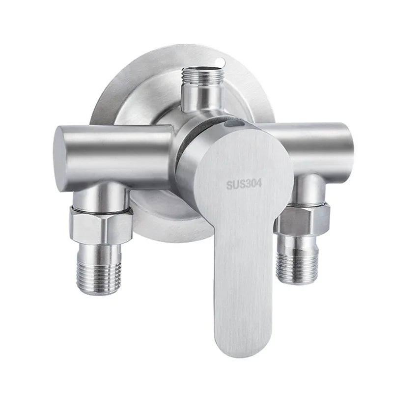 304 Stainless Steel Wall Mounted Cold Shower Mixer