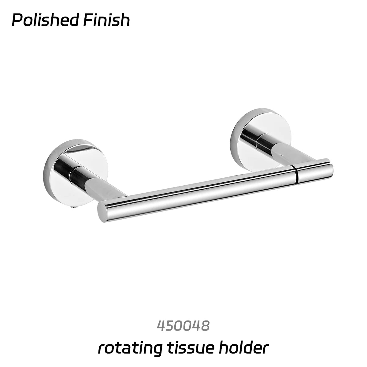 304 Stainless Steel Roll Paper Holder Rotatable Toilet