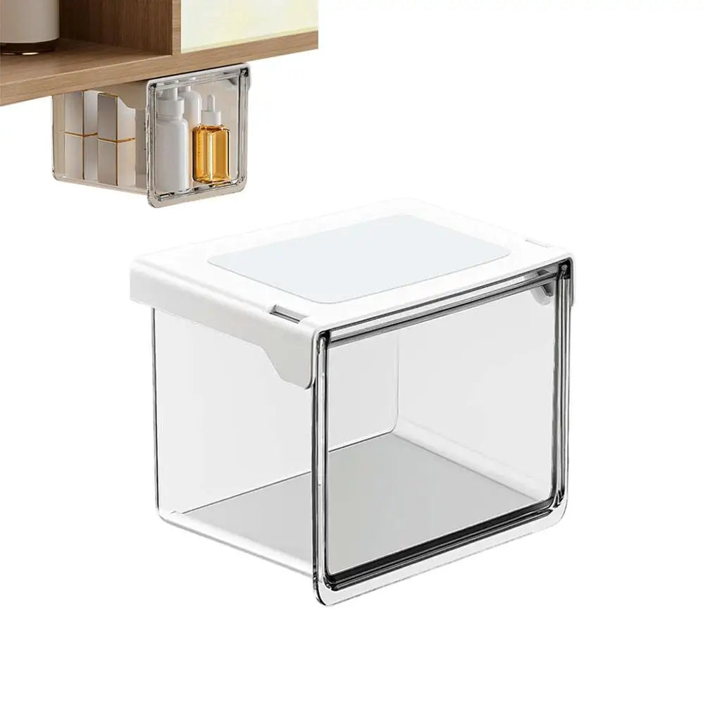 Transparent Bathroom Cotton Stick Makeup Cotton Bathroom Pull-Out