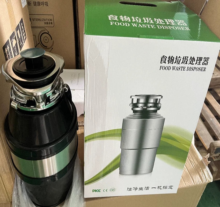 220v Food Waste Disposer Sink Garbage Processor Food