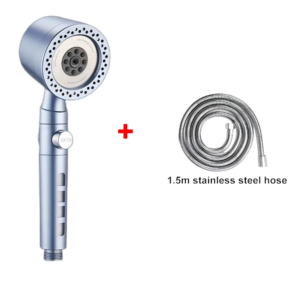 Modes Bathroom Shower Head High Pressure Powerful Rain