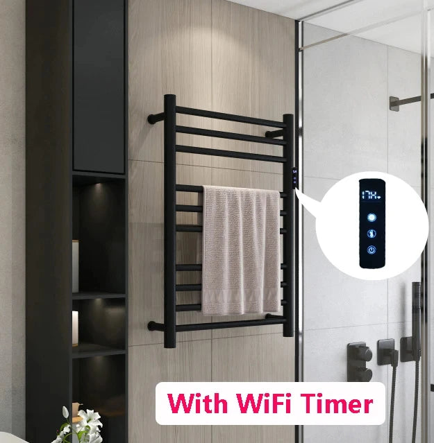 Electric Towel Rack 304 Stainless Steel Temperature&Time Control