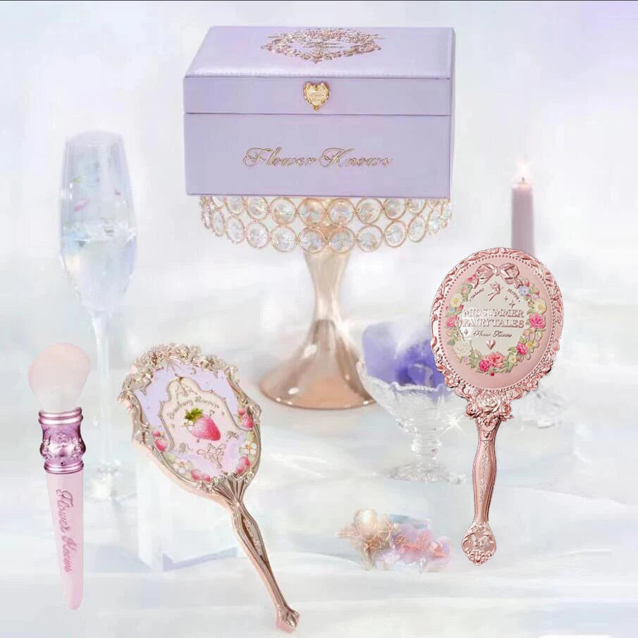 Flower Knows Violet Strawberry Rococo Jewelry Empty Box