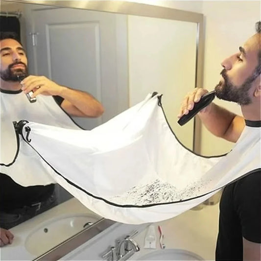 1pc Men Beards Shaving Aprons Creative Wall Mirror